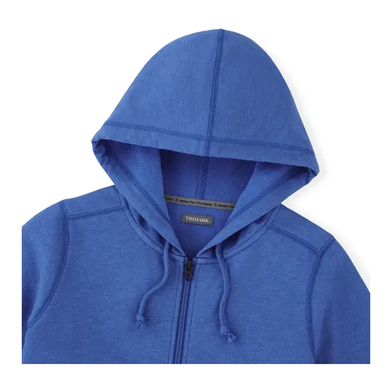 Custom Eco Fleece Women's Full Zip Hoody — view 10