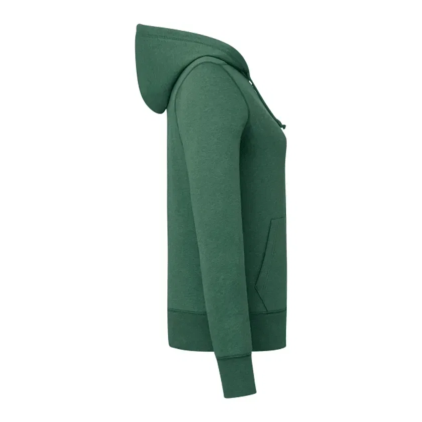 Custom Eco Fleece Women's Full Zip Hoody — view 16