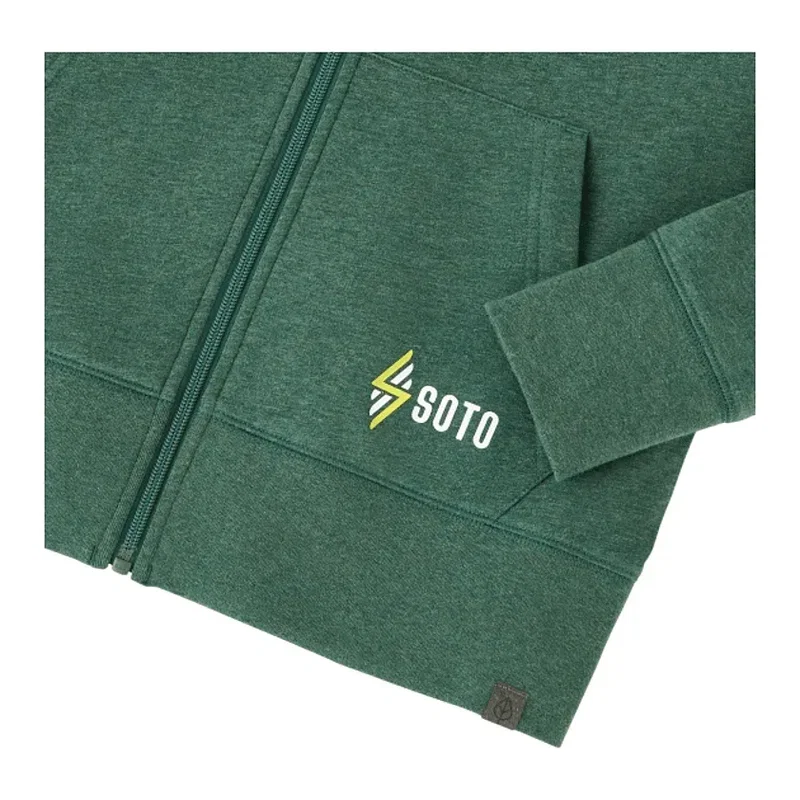 Custom Eco Fleece Women's Full Zip Hoody — view 19