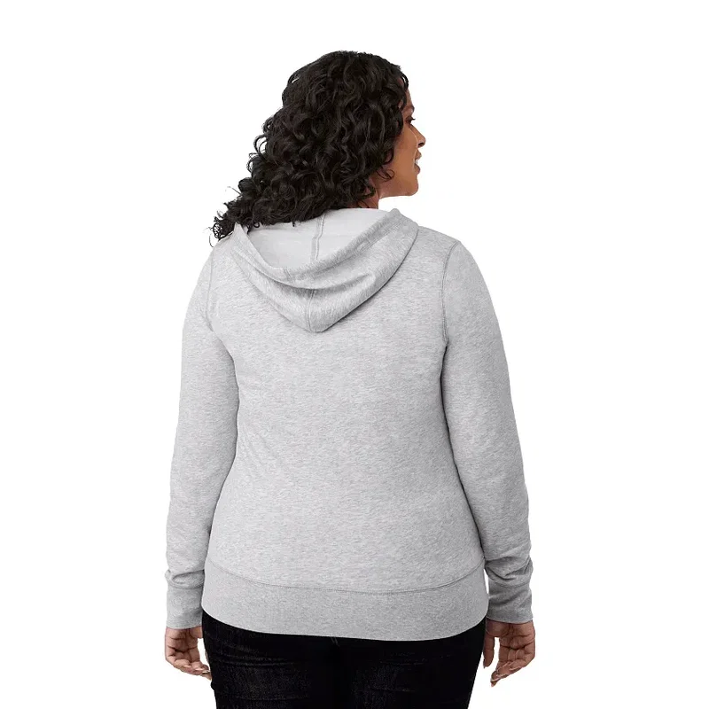 Custom Eco Fleece Women's Full Zip Hoody — view 24