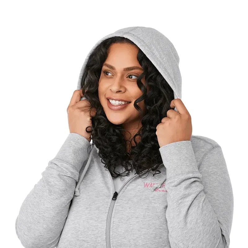 Custom Eco Fleece Women's Full Zip Hoody — view 29
