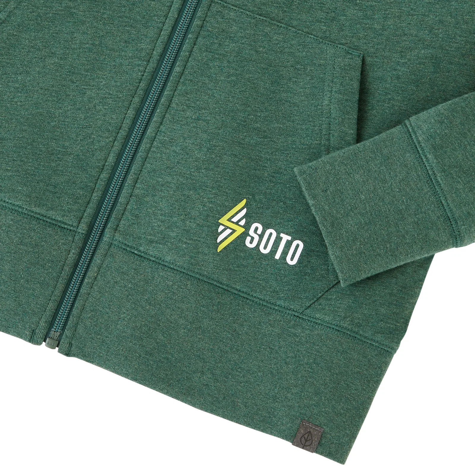Custom Eco Fleece Women's Full Zip Hoody — view 49