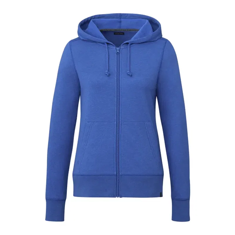 Custom Eco Fleece Women's Full Zip Hoody — view 5