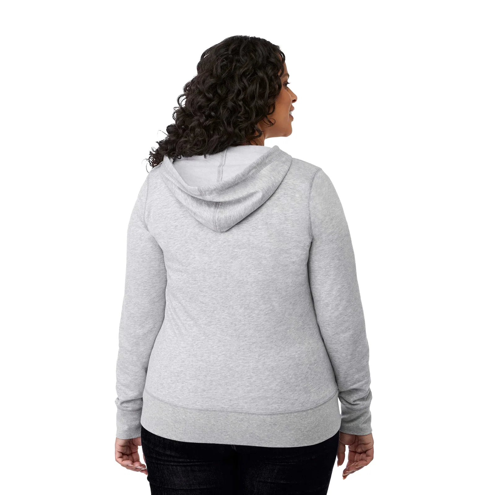 Custom Eco Fleece Women's Full Zip Hoody — view 54