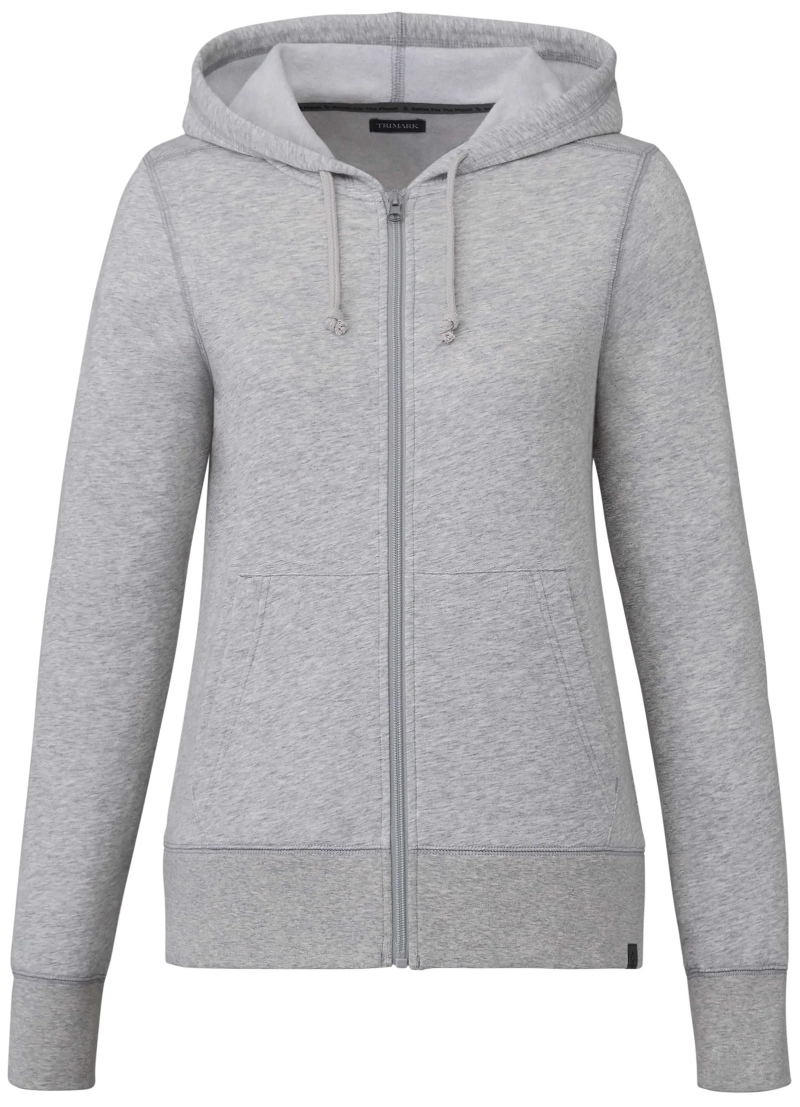 Custom Eco Fleece Women's Full Zip Hoody — view 55