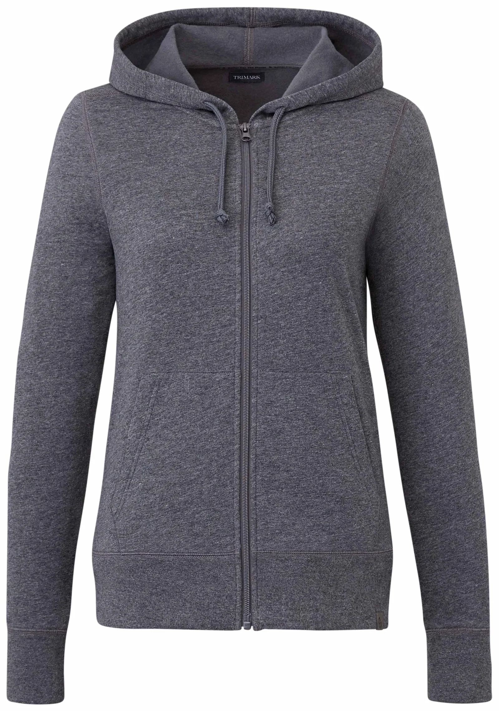 Custom Eco Fleece Women's Full Zip Hoody — view 66