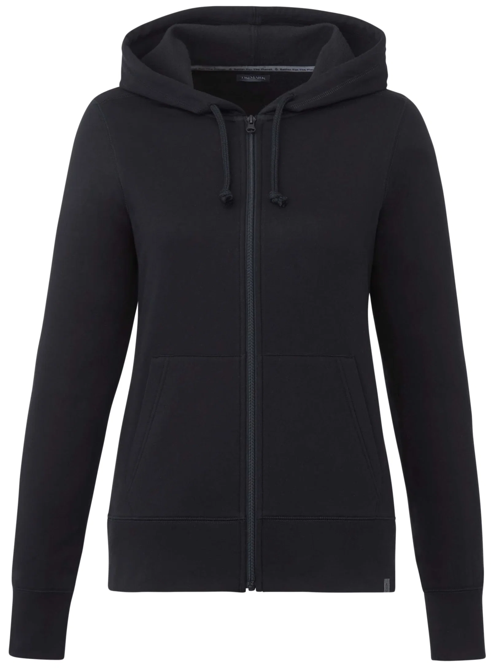 Custom Eco Fleece Women's Full Zip Hoody — view 70