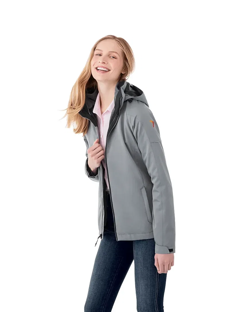 Women's Arlington 3-in-1 Waterproof Jacket being worn