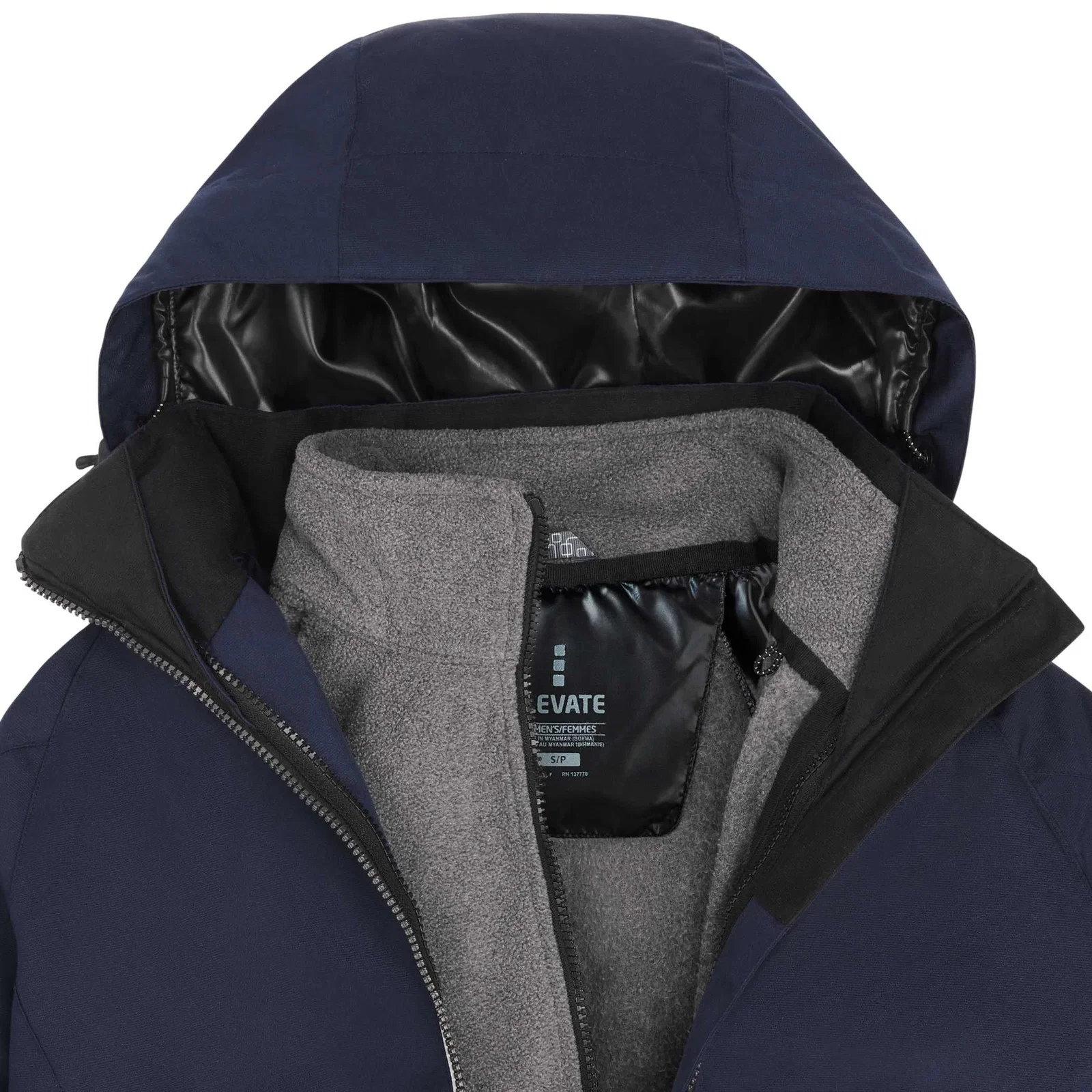 Customizable Women's Arlington 3-in-1 Waterproof Jacket — view 35