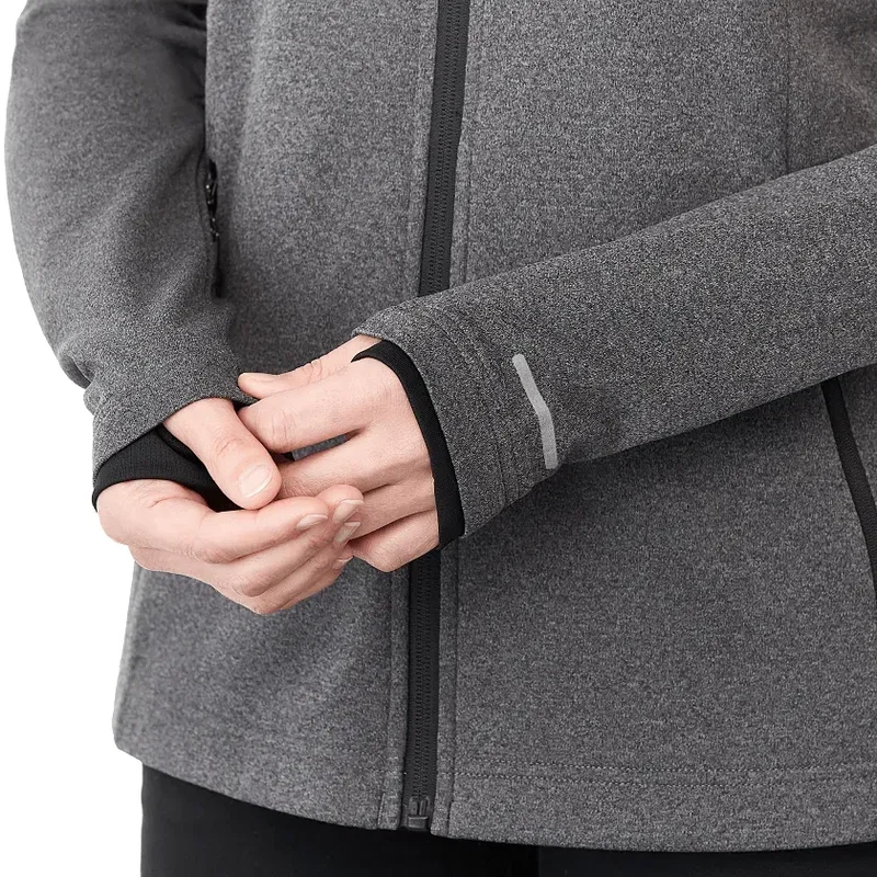 Personalized Women's Eco Knit Full Zip Performance Jacket — view 2