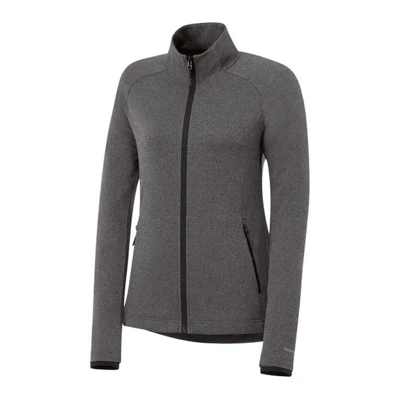 Personalized Women's Eco Knit Full Zip Performance Jacket — view 3