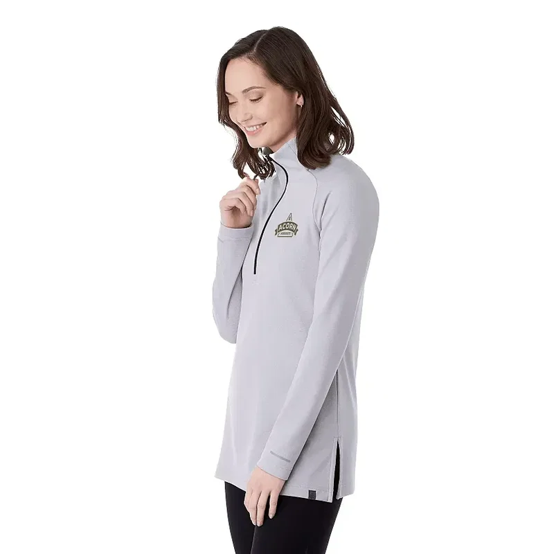 Custom Eco Knit Half Zip for Women — view 15