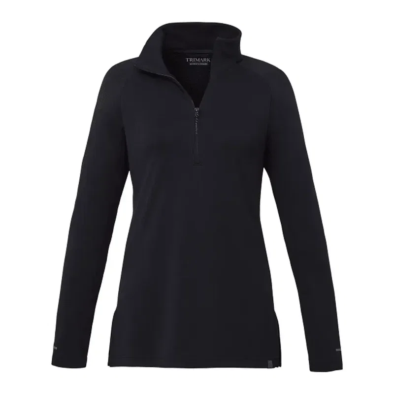Custom Eco Knit Half Zip for Women — view 18