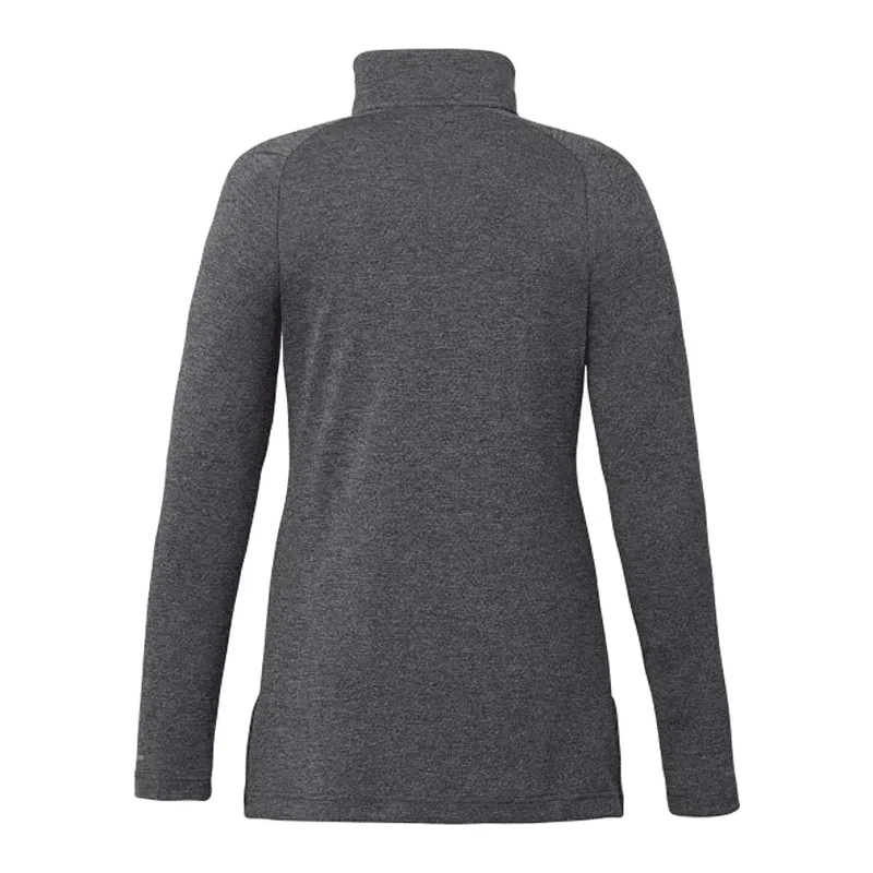 Custom Eco Knit Half Zip for Women — view 2