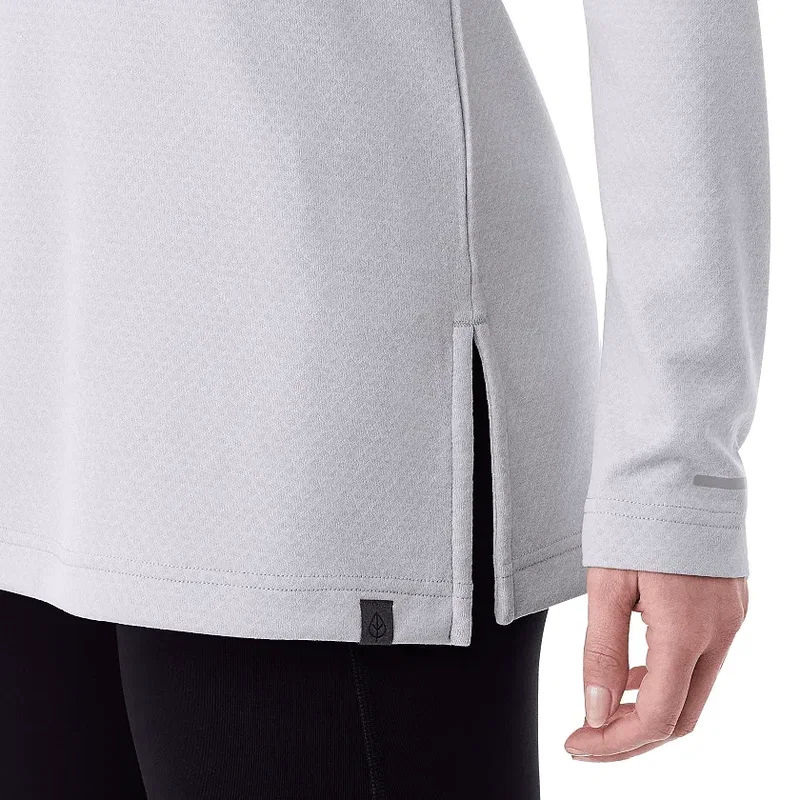 Custom Eco Knit Half Zip for Women — view 6