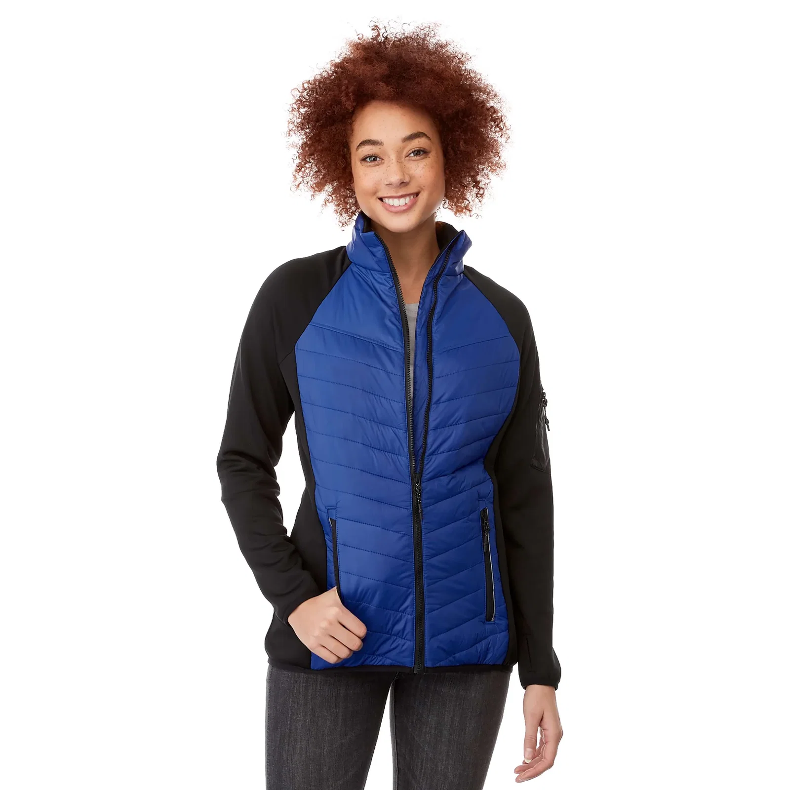 Custom Branded Women's BANFF Hybrid Insulated Puffer Jacket — view 30