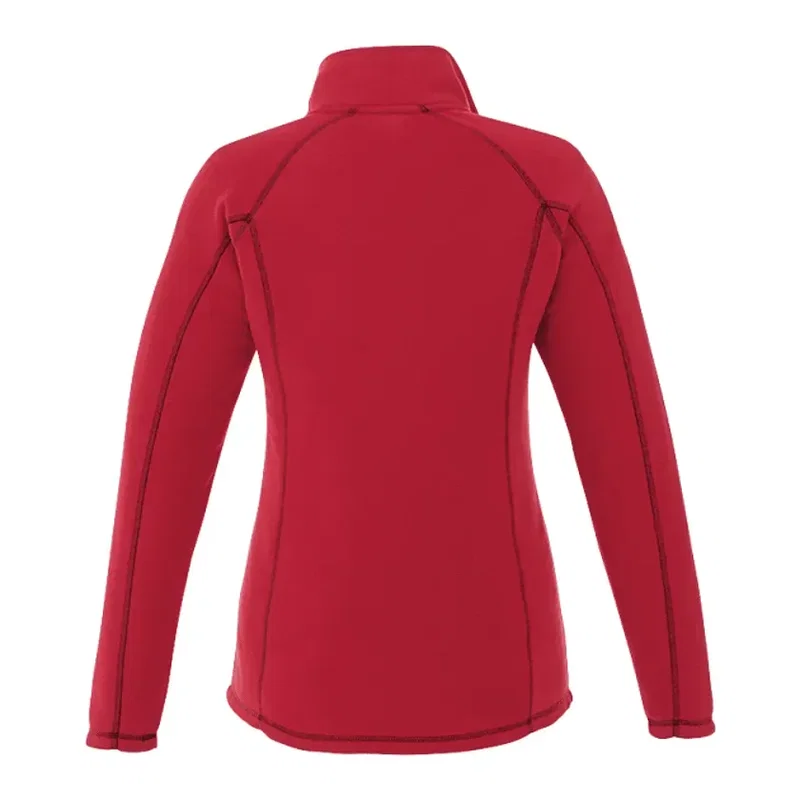 Customized Women's Half Zip Poly Microfleece - Bowlen Style — view 7