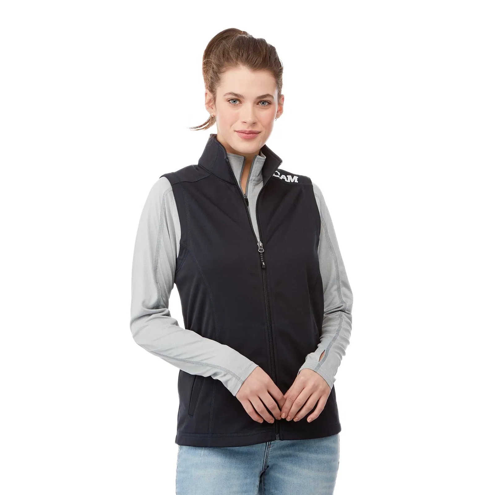 Customized Women's BOYCE Lightweight Knit Vest — view 12