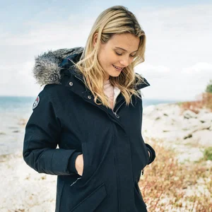 Bridgewater Roots73 Women's Parka with Faux Fur Hood Trim