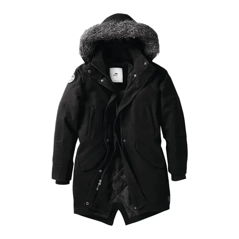 Custom Insulated Waterproof Parka - Women's Roots73 Bridgewater with Detachable Hood — view 3