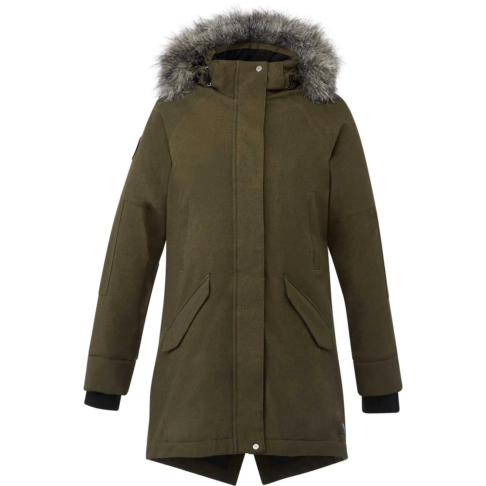 Custom Insulated Waterproof Parka - Women's Roots73 Bridgewater with Detachable Hood — view 8