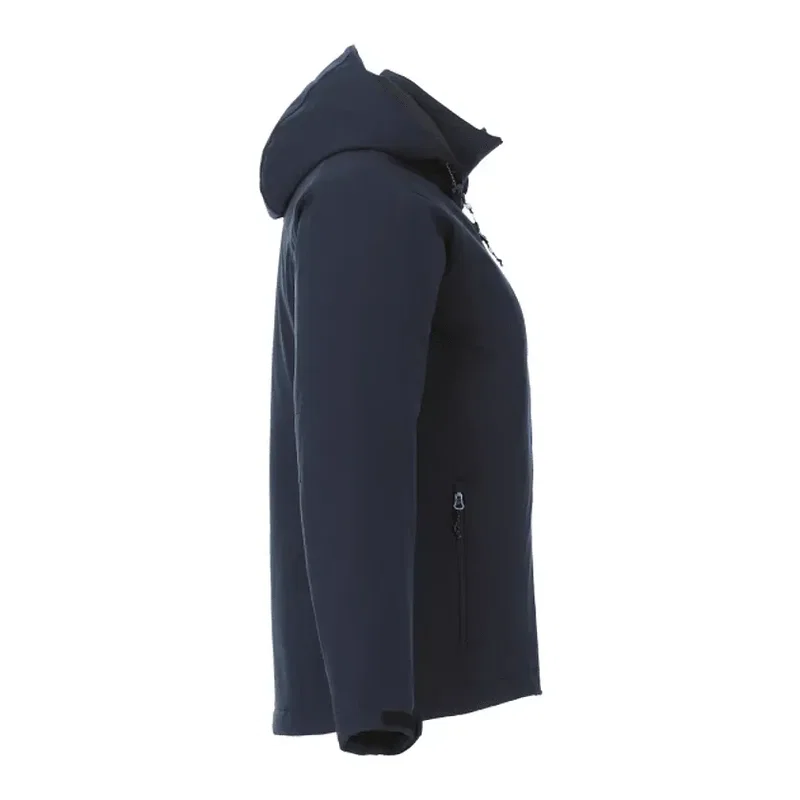 Custom Women's Bryce Insulated Softshell Logo Jacket with Hood — view 14