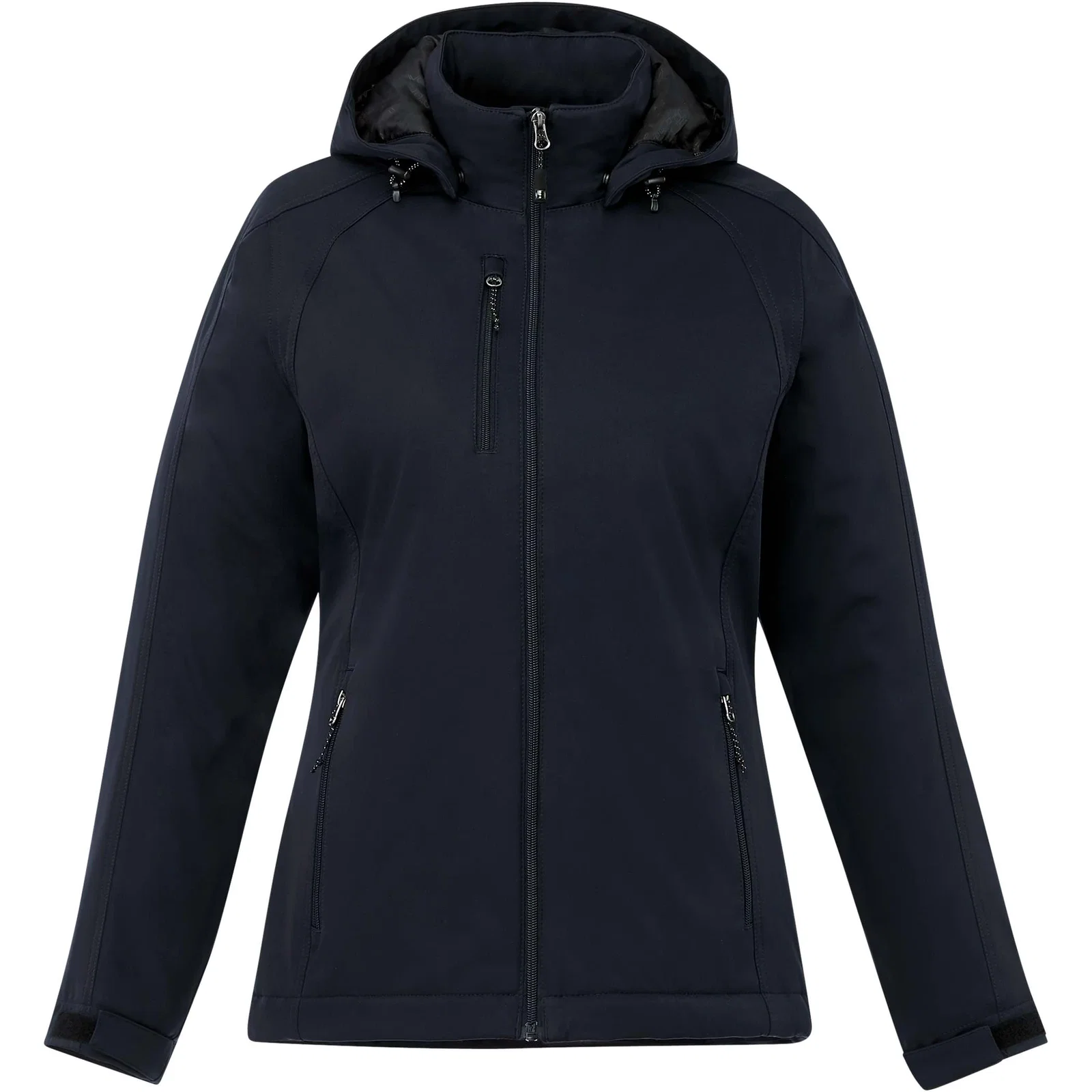 Custom Women's Bryce Insulated Softshell Logo Jacket with Hood — view 20
