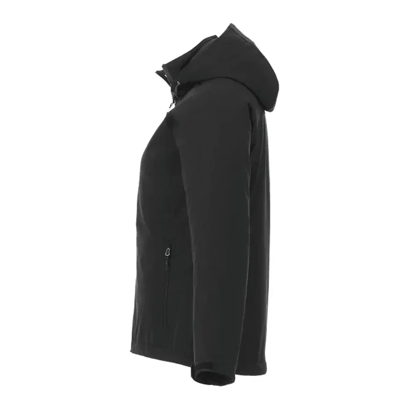 Custom Women's Bryce Insulated Softshell Logo Jacket with Hood — view 8