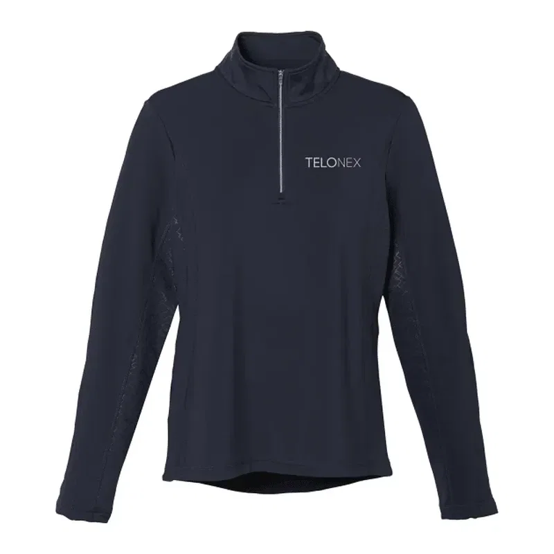 Personalized Women's CALTECH Knit Quarter Zip — view 15