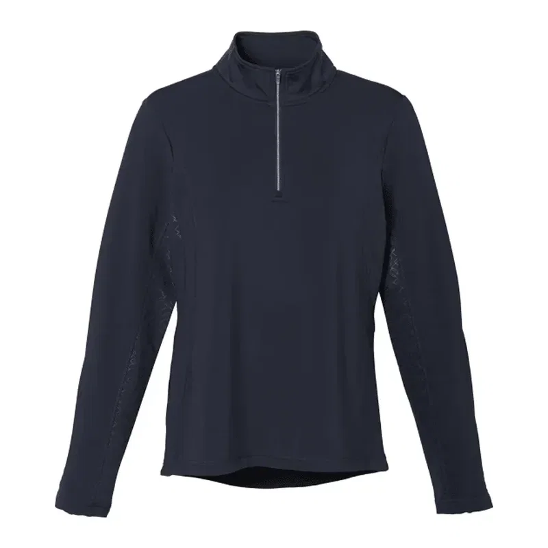 Personalized Women's CALTECH Knit Quarter Zip — view 17