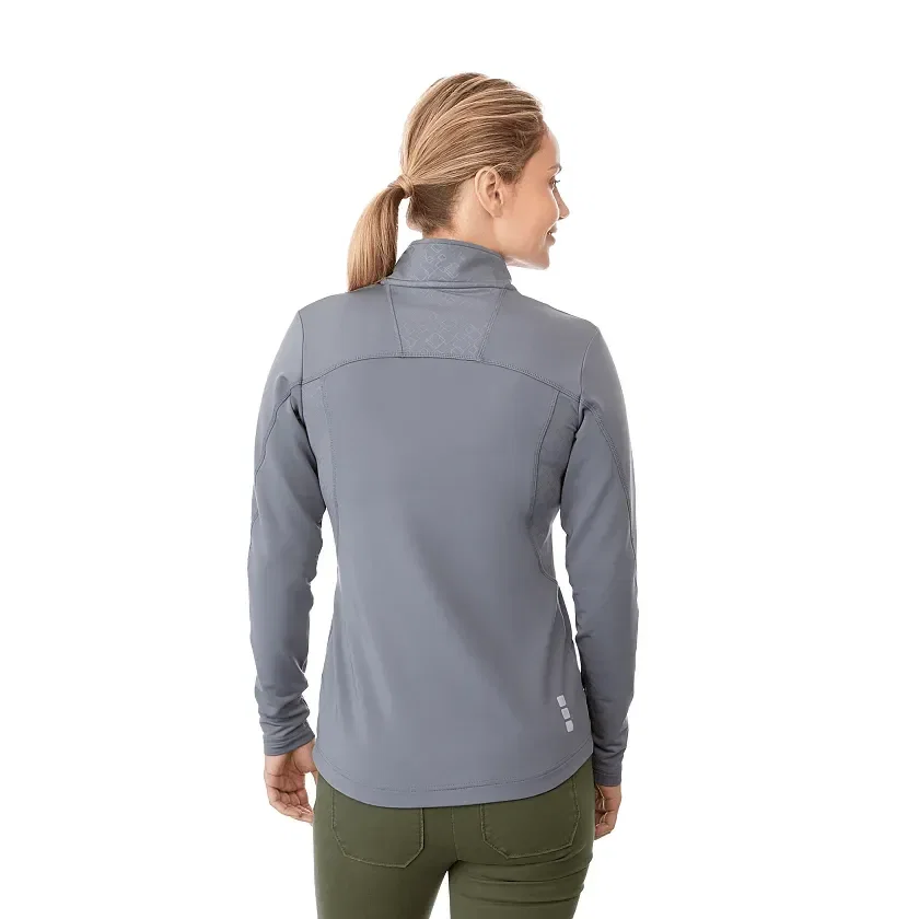 Personalized Women's CALTECH Knit Quarter Zip — view 3