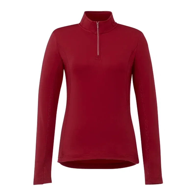 Personalized Women's CALTECH Knit Quarter Zip — view 8