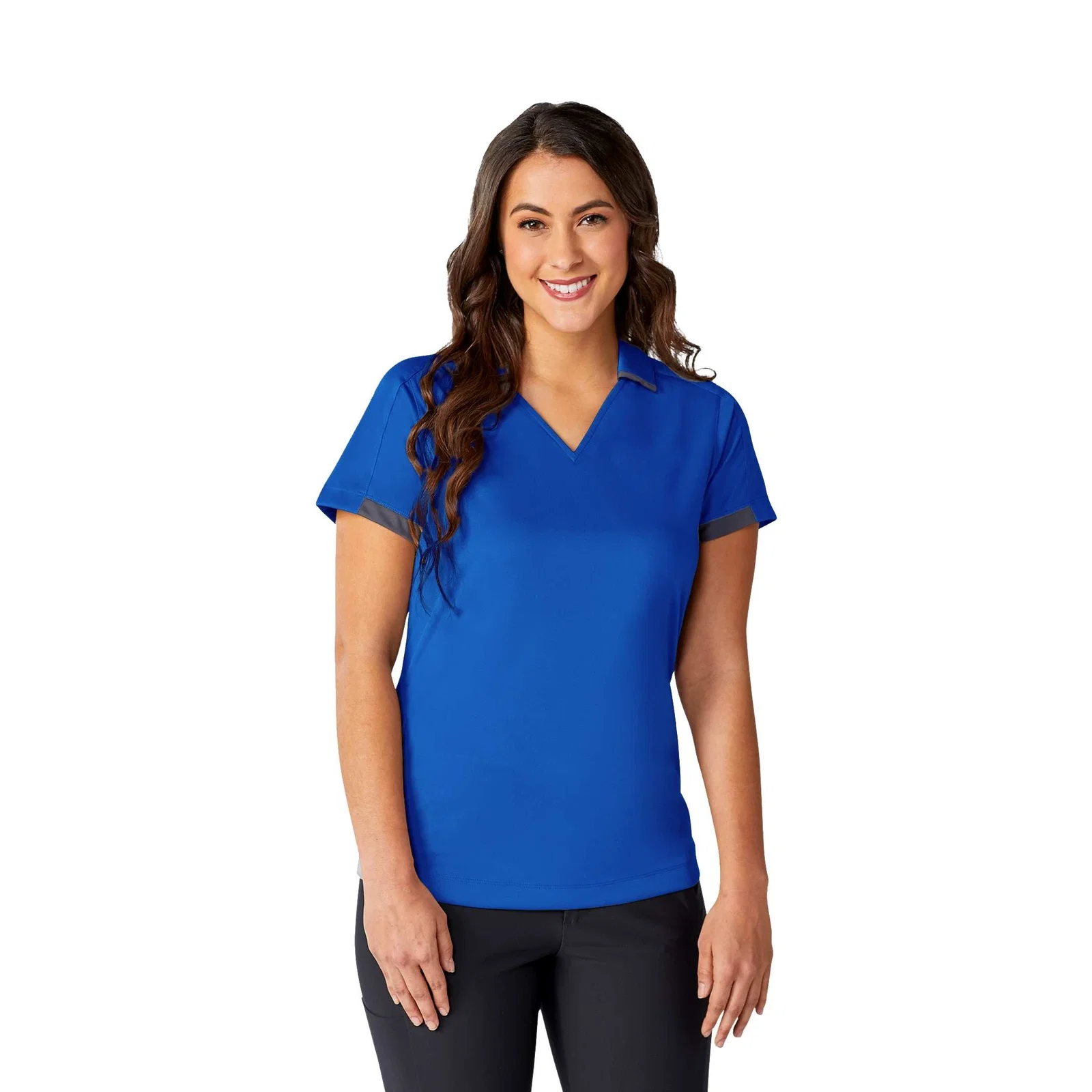 Custom Women's Cerrado Short Sleeve Performance Polo — view 31