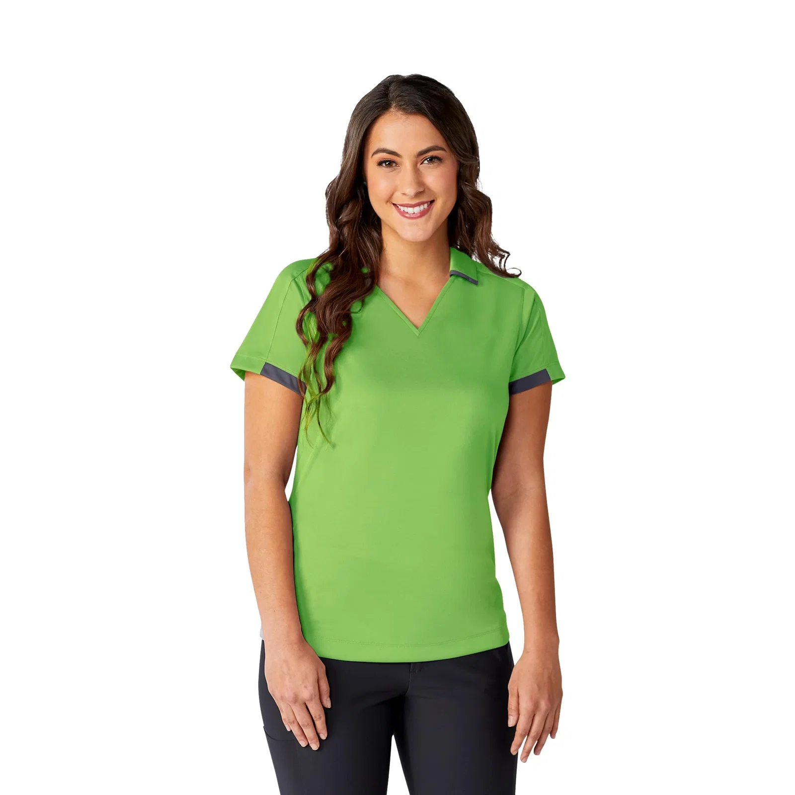 Custom Women's Cerrado Short Sleeve Performance Polo — view 35