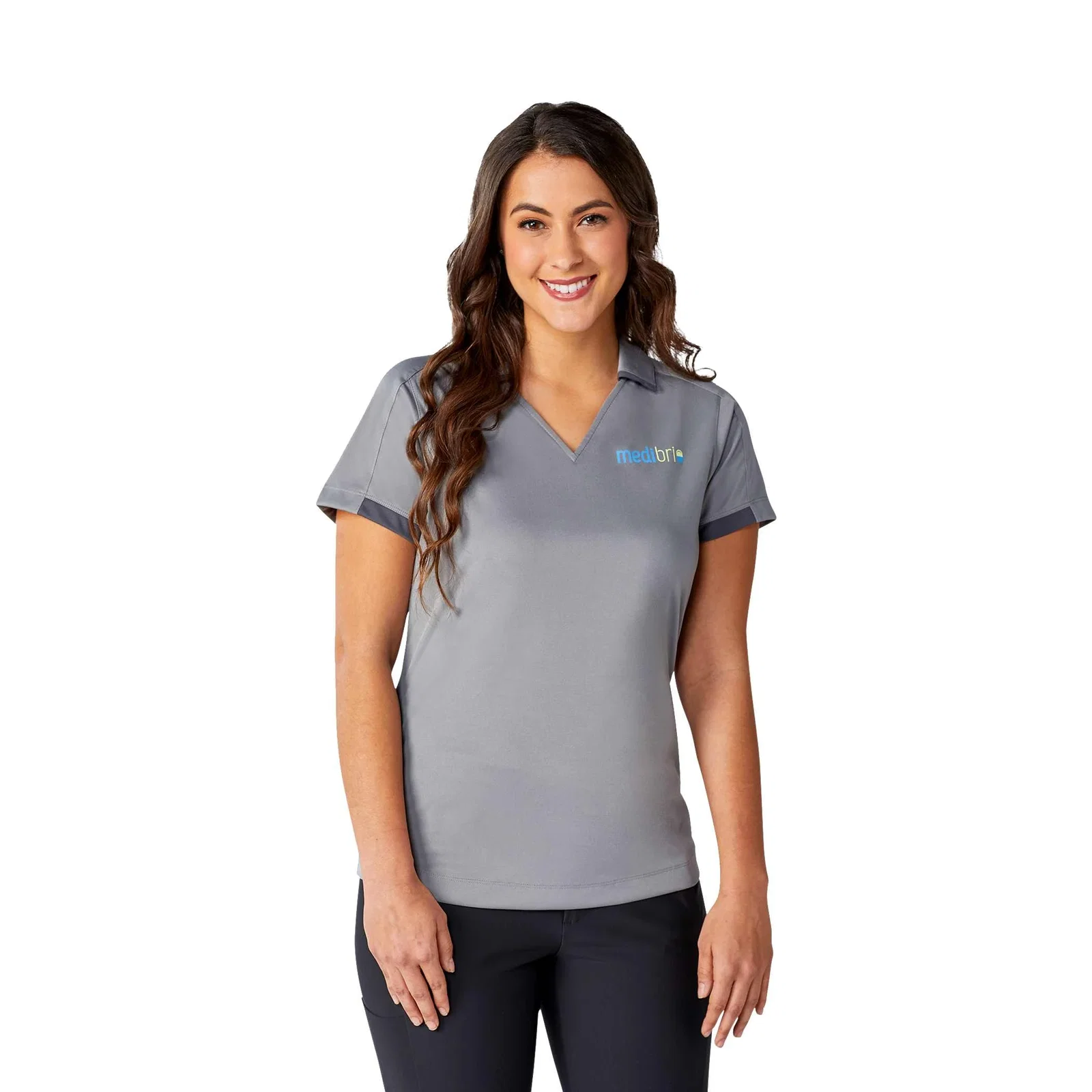 Custom Women's Cerrado Short Sleeve Performance Polo — view 40