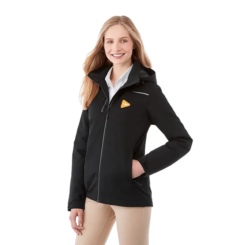 Personalized Women's Colton Fleece Lined Waterproof Jacket — view 7
