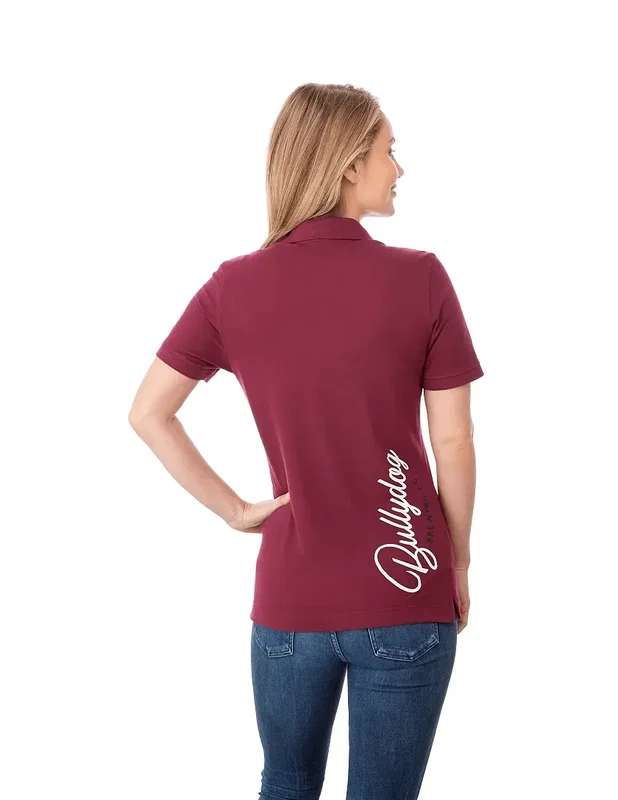 Custom Branded Women's Crandall Short Sleeve Pique Polo — view 24