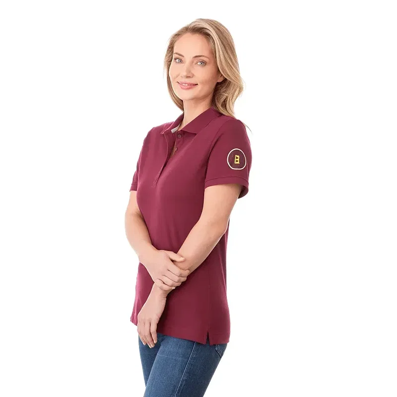 Custom Branded Women's Crandall Short Sleeve Pique Polo — view 25