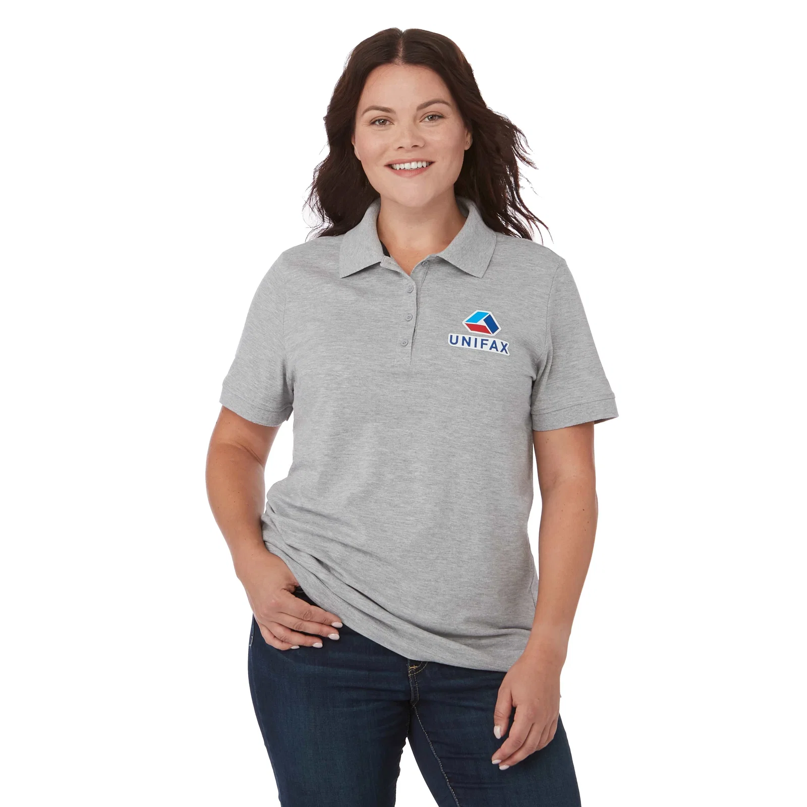 Custom Branded Women's Crandall Short Sleeve Pique Polo — view 62