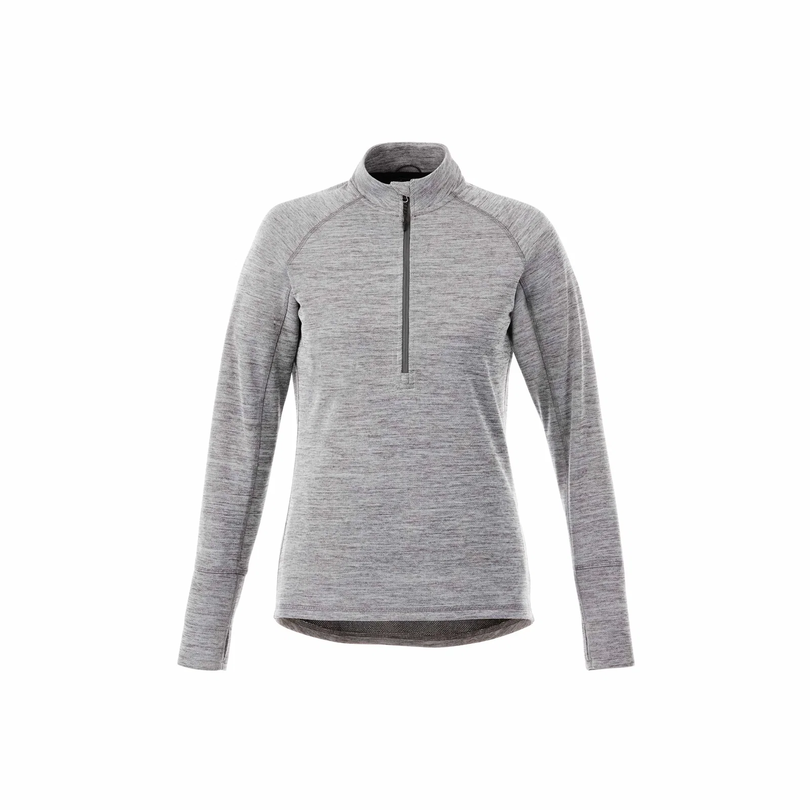 Customized Women's Performance Knit Half Zip - Thumb Holes Included — view 14