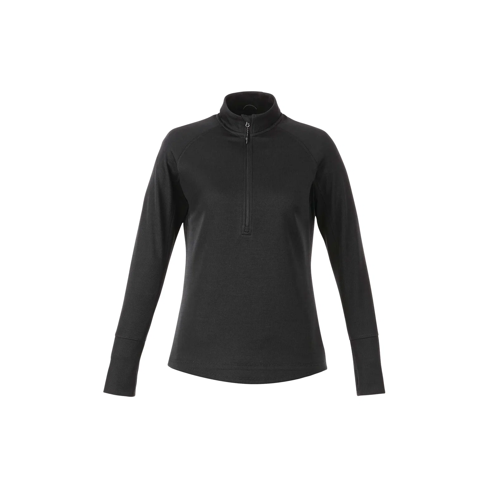 Customized Women's Performance Knit Half Zip - Thumb Holes Included — view 18