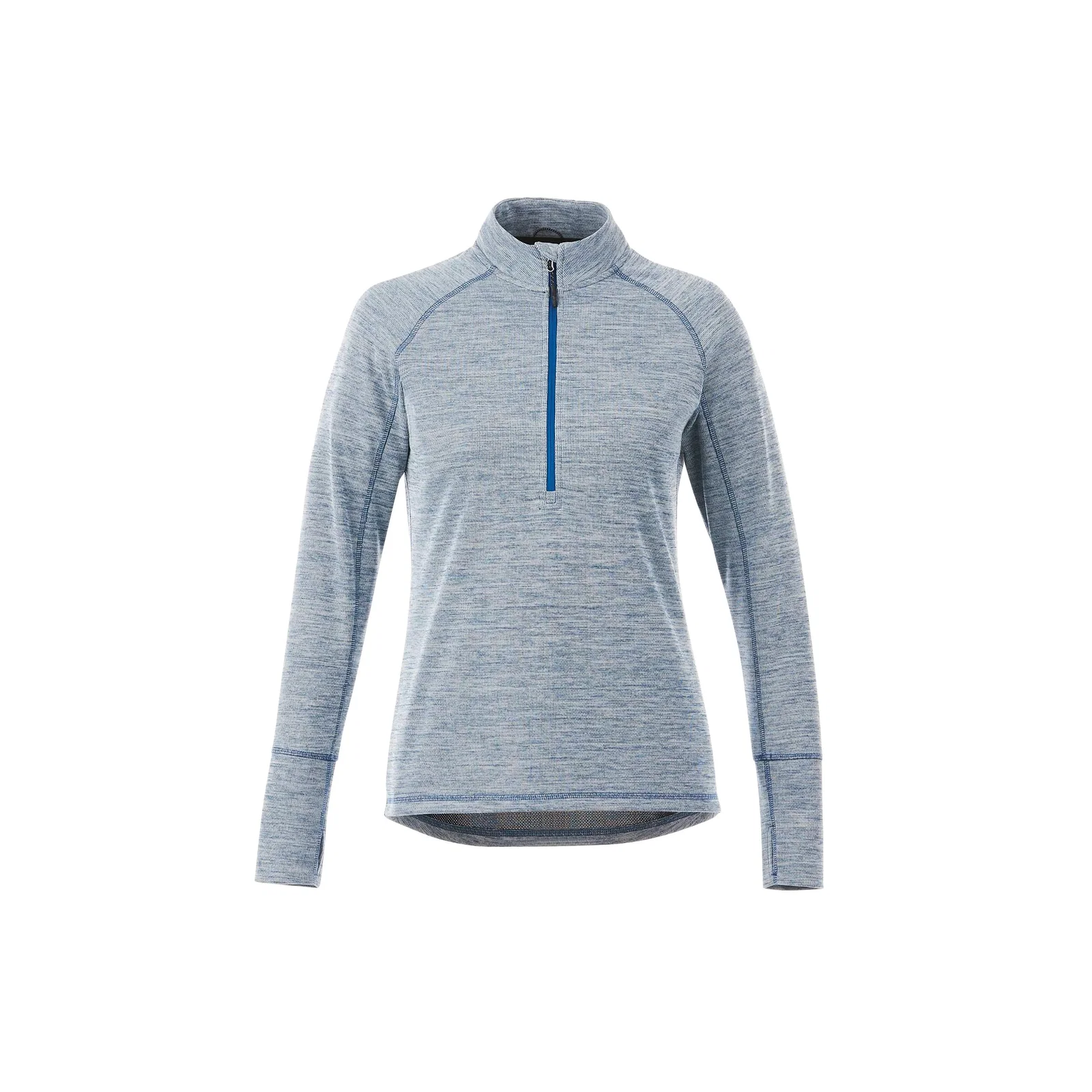 Customized Women's Performance Knit Half Zip - Thumb Holes Included — view 9