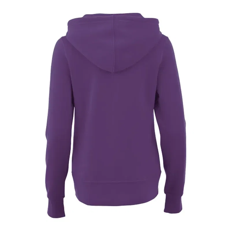 Custom Women's Fleece Full Zip Hoody - Cypress — view 17