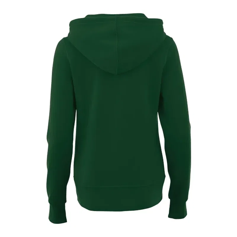Custom Women's Fleece Full Zip Hoody - Cypress — view 19