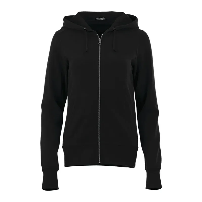 Custom Women's Fleece Full Zip Hoody - Cypress — view 24