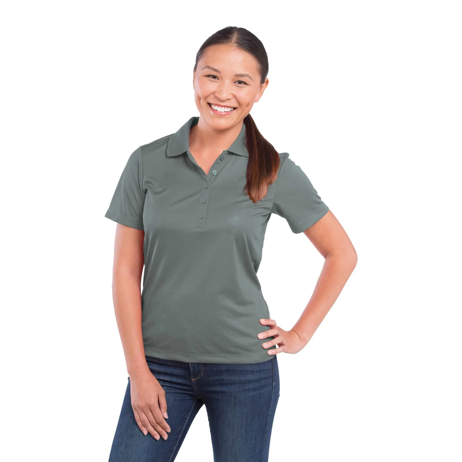 Custom Branded Women's Dade Performance Polo Shirt — view 155