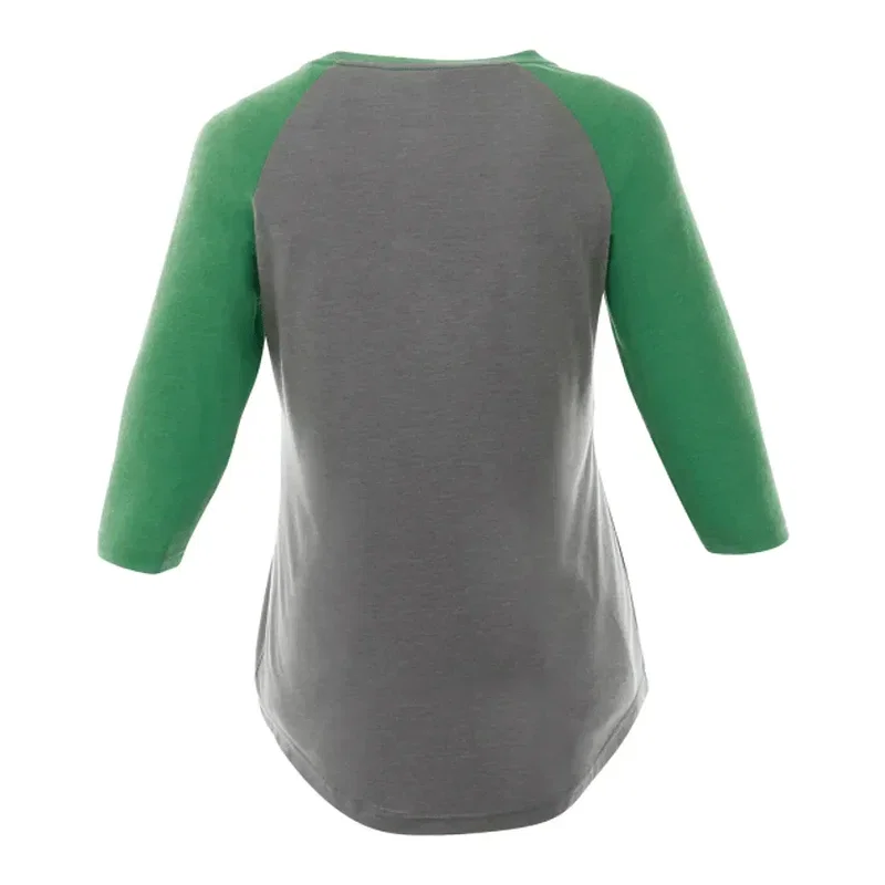 Custom Women's Dakota Three Quarter Raglan Tee — view 22