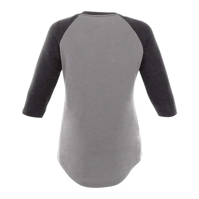 Custom Women's Dakota Three Quarter Raglan Tee — view 29