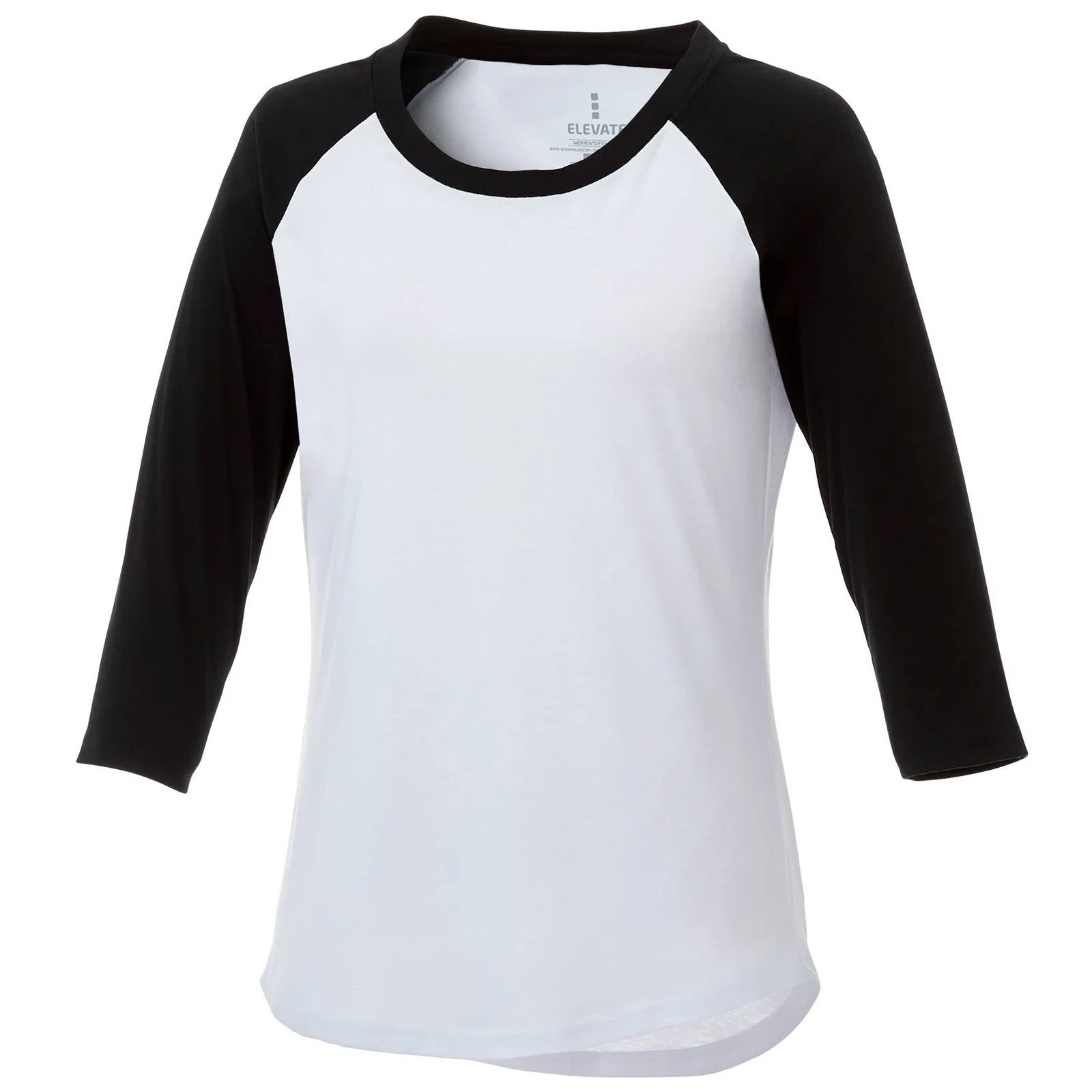 Custom Women's Dakota Three Quarter Raglan Tee — view 58