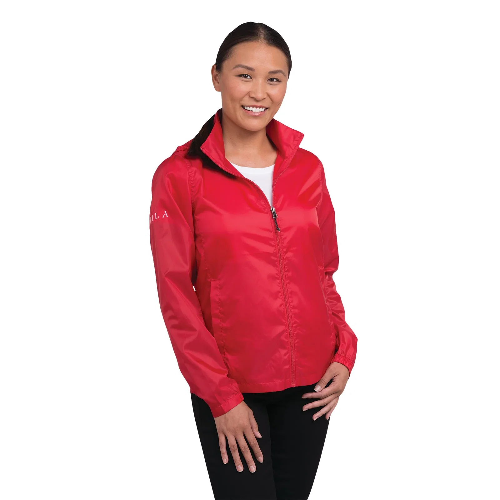 Personalized Women's Darien Lightweight Windbreaker Jacket — view 22